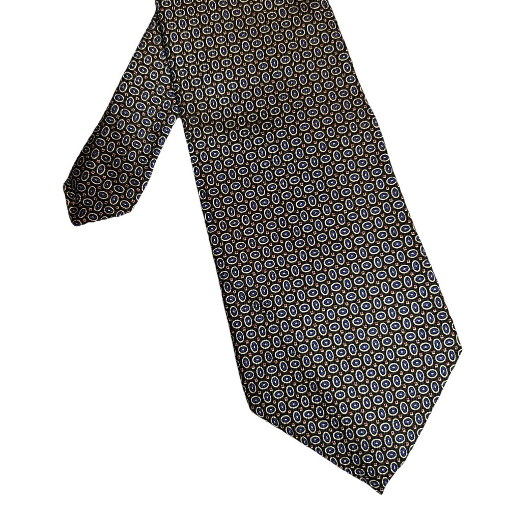 Polo Lauren Ralph Lauren 100% Silk Classic Length 4" Wide Tie Hand Made In USA